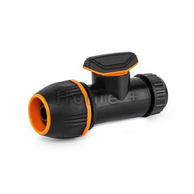 Універсальна муфта з краном 3/4", 5/8", 1/2", BLACK LINE, ECO-PWB2247 ECO-PWB2247 фото