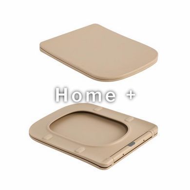 Унитаз подвесной Tern Ultra Quiet 490&times;365&times;325&nbsp;мм, Beige, с сиденьем Slim Duroplast / Soft-close / Quick Release QT17332303ASSB SD00054290 фото