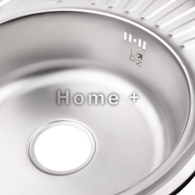 Кухонна мийка Lidz 5745 0,6 мм Micro Decor (LIDZ5745MDEC06)