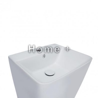 Раковина напольная моноблок Qtap Tern 440х380х830mm White с донным клапаном QT1711G302W SD00045935 фото