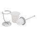 Ёршик Lidz Oreo 0503 напольный (матовое стекло) LDORE0503CRM22324 Chrome