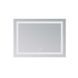 Дзеркало Lidz Kubis (KU1) 700х500 з LED-підсвіткою Touch, з антизапотіванням, з димером, рег. яскравості LD78LF90448485