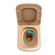 Унитаз подвесной Tern Ultra Quiet 490&times;365&times;325&nbsp;мм, Beige, с сиденьем Slim Duroplast / Soft-close / Quick Release QT17332303ASSB