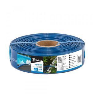 Шланг плоский AQUA-FLAT, PE/EVA, у комплекті з хомутом W.P.1, 1 1/4", 50 м, WAQF1B114050 1583799332 фото