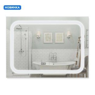 Зеркало Qtap Mideya 800х600 (DC-F906) с LED-подсветкой и антизапотеванием QT2078F906W SD00034650 фото
