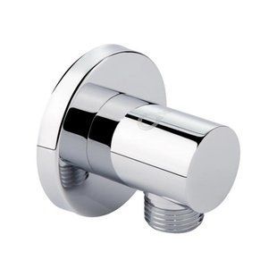 Акційний набір Qtap 1+1=3: Під'єднання для шланга Spojeni Chrome, округле QTCRMB030 SD00056273 фото