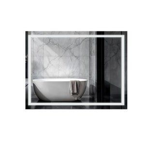 Дзеркало Qtap Mideya (DC-F613) 700х500 з LED підсвічуванням Touch, з антизапітнінням, диммером, рег. яскравості SD00054142 фото