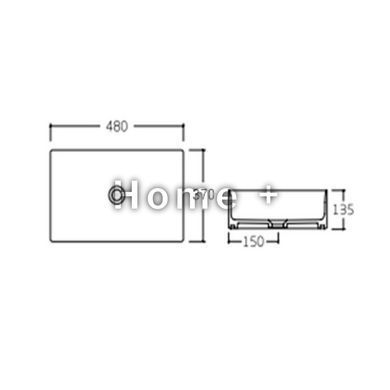 Раковина-чаша Qtap Tern 475х370х140 Matt black QT172074MBMBN SD00052911 фото