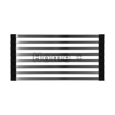 Сушилка на кухонную мойку Lidz Acsis LA12 Black, плоска основа, для посуды 430х218 мм LDACSLA12BLM49766 SD00055890 фото