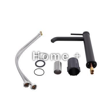 Смеситель для раковины Qtap Robin высокий QTROB1060H102B Black Matt SD00047543 фото