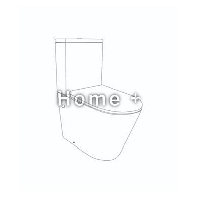 Унітаз підлоговий Qtap Swan Ultra Quiet із сидінням Soft-close 640x360x835 мм QT16222182TW White SD00053263 фото