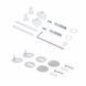 Унитаз подвесной Jay Rimless 485&times;360&times;320 мм, White, с сиденьем Slim Duroplast/ Soft-close/ Quick Relase QT07335177RW Qtap