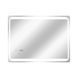 Дзеркало Qtap Mideya 800х600 з LED-підсвіткою Touch, з антизапотіванням, з годинником, димером, рег. яскравості