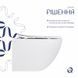 Унитаз подвесной Jay Rimless 485&times;360&times;320 мм, White, с сиденьем Slim Duroplast/ Soft-close/ Quick Relase QT07335177RW Qtap