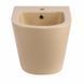 Биде подвесное Qtap Robin 515x370x350 мм, Beige QT13551381GSB