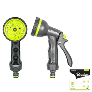 Пістолет для поливання 7 режимів SOFT LIME LINE, LE-5102 1354280401 фото