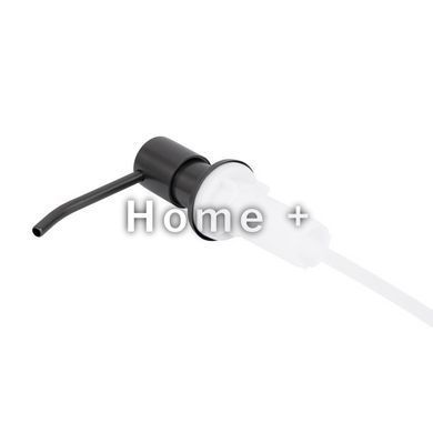 Дозатор для моющего средства Lidz Acsis LA30 Brushed Black PVD, круглый LDACSLA30BLM49827 SD00055951 фото
