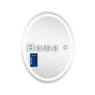 Дзеркало Qtap Mideya 600х800 (DC-F801) з LED-підсвіткою й антизапотіванням QT2078F801W SD00034655 фото