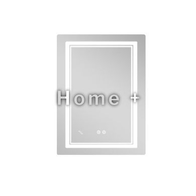 Зеркало Qtap Cardinal (CA2) 600х800 с LED-подсветкой Touch, с антизапотеванием, с диммером, рег. темп. цвета (3000-6500K) Reverse SD00054577 фото