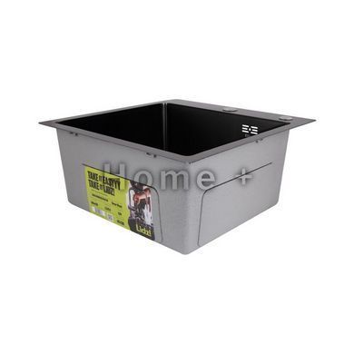 Мийка для кухні інтегрована Lidz Handmade H4545HB Decor Black PVD Honeycomb 2,5/0,5 мм LDH4545HDECBLM49438 SD00055562 фото