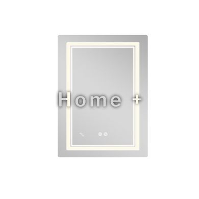Зеркало Qtap Cardinal (CA2) 600х800 с LED-подсветкой Touch, с антизапотеванием, с диммером, рег. темп. цвета (3000-6500K) Reverse SD00054577 фото