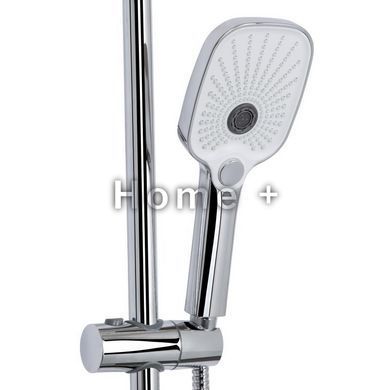 Душова система універсальна Qtap Gemini на три споживачі (з виливом) QTGEM111CRW45687 Chrome/White SD00051811 фото