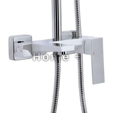 Душова система універсальна Qtap Gemini на три споживачі (з виливом) QTGEM111CRW45687 Chrome/White SD00051811 фото