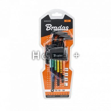 Набір ключів TORX TX 10-50 9 шт. мультиколор / довгі, DIY-HKT71-LO/B DIY-HKT71-LO/B фото