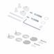Унитаз подвесной Crow Rimless 485х340х330 мм, White, с сиденьем Slim Duroplast/ Soft-close/ Quick Release QT05335171RW Qtap