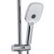 Душова система універсальна Qtap Gemini на три споживачі (з виливом) QTGEM111CRW45687 Chrome/White