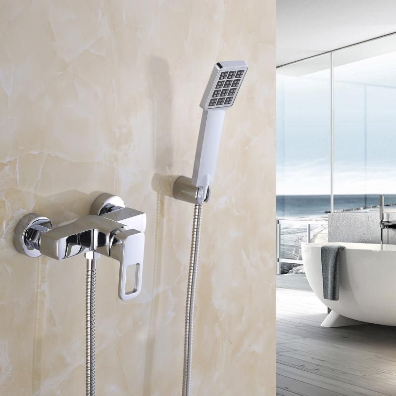 Змішувач для душу Lidz Wawel 010 (з душовим гарнітуром) (k40) LDWAW010CRM45390 Chrome SD00051514 фото