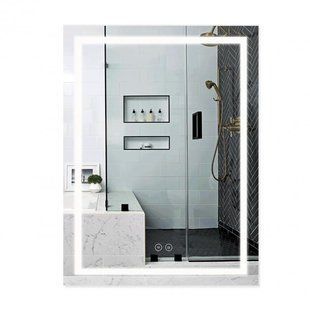 Дзеркало Qtap Mideya 600х800 (DC-F937) з LED-підсвіткою й антизапотіванням QT2078F937W SD00036740 фото