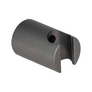 Фіксатор для ручного душу Qtap Spojeni округлий QT829910842854GRP Graphite SD00051303 фото