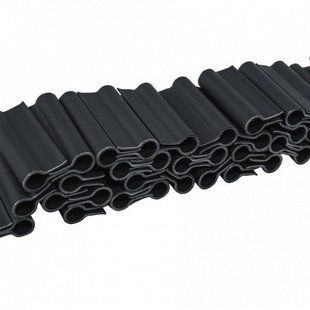 Кліпси для огорожих стрічок SOLID, темно-сірі, 4,75 см, 40 шт., TOBKS4740DGY 1774718832 фото