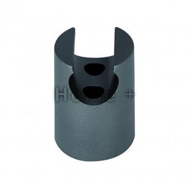 Фіксатор для ручного душу Qtap Spojeni округлий QT829910842854GRP Graphite SD00051303 фото