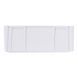 Полиця універсальна Qtap Police пластикова QTPL02 White