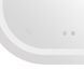 Зеркало Qtap Gemini 500х700 с LED-подсветкой Touch, с антизапотеванием, с диммером, рег. темп. цвета