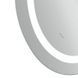 Зеркало Qtap Gemini 500х700 с LED-подсветкой Touch, с антизапотеванием, с диммером, рег. темп. цвета