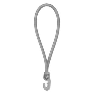 Петля еластична 18 см із гачком PVC BUNGEE CORD HOOK, BCH3-0418GY-E 1354291196 фото