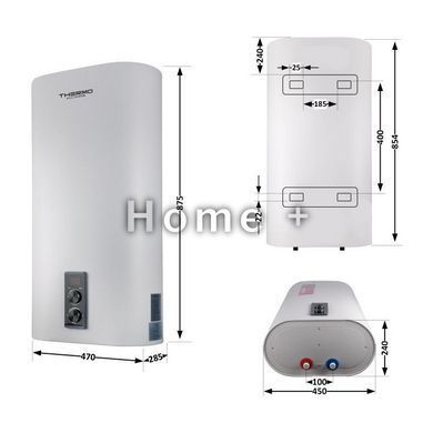 Водонагреватель Thermo Alliance 50 л, мокрый ТЭН 2 кВт (0,8+1,2) (DT50V20G(PD)/2) SD00046736 фото