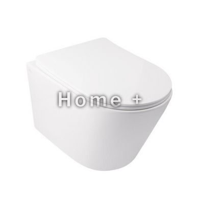 Набор Qtap инсталляция 3 в 1 Nest QT0133M425 с квадратной панелью смыва QT0111M06029SAT + унитаз с сиденьем