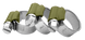Хомут черв'ячний, FORCE, W1, 130-150 мм, DB130-150/12