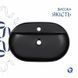 Раковина-чаша Qtap Scorpio 610x400x120 Matt black QT142203MBMBN