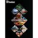 Защитные перчатки DIAMOND, нитриловые, L размер 8-9, зеленые, RWJNDGR9