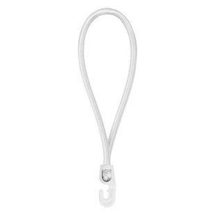 Петля еластична 25 см із гачком PVC BUNGEE COrdD HOOK, BCH3-0425WH-E 1354291197 фото