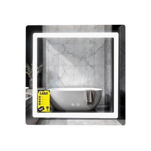 Зеркало Lidz Kubis (KU2) 700х700 с LED-подсветкой Touch, с антизапотеванием, с диммером, рег. яркости LDKU70070049288 SD00055412 фото