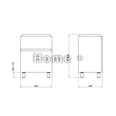 Тумба підлогова Qtap Albatross 605х825х460 White QT0173TN600DW SD00043785 фото