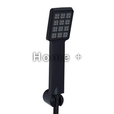 Змішувач для ванни Lidz Wawel 006 (з душовим гарнітуром) (k35) LDWAW006BLA45393 Black SD00051517 фото