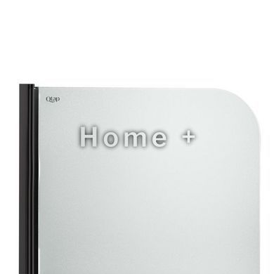 Штора на ванну Qtap Standard BLM407513APL стекло Pear 6 мм, 75х130 см, левая SD00051928 фото
