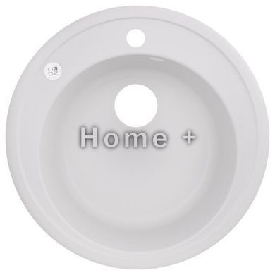 Кухонна мийка Lidz D510/200 WHI-01 (LIDZWHI01D510200) SD00039821 фото